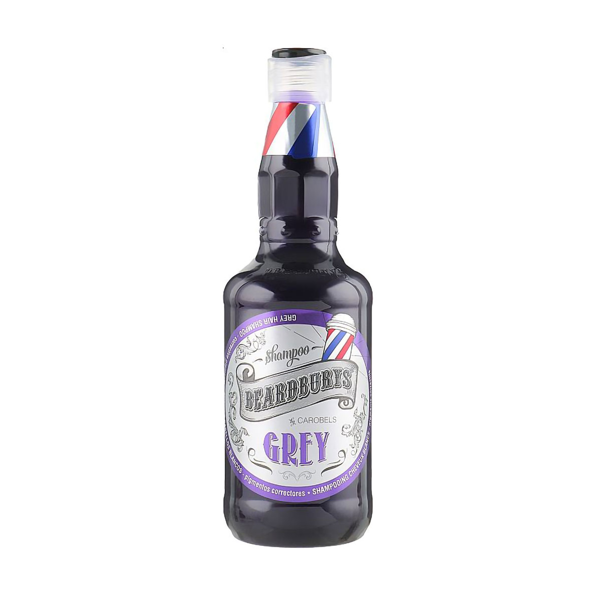 Відтінковий шампунь Beardburys Grey Shampoo для білого і сивого волосся, 330 мл